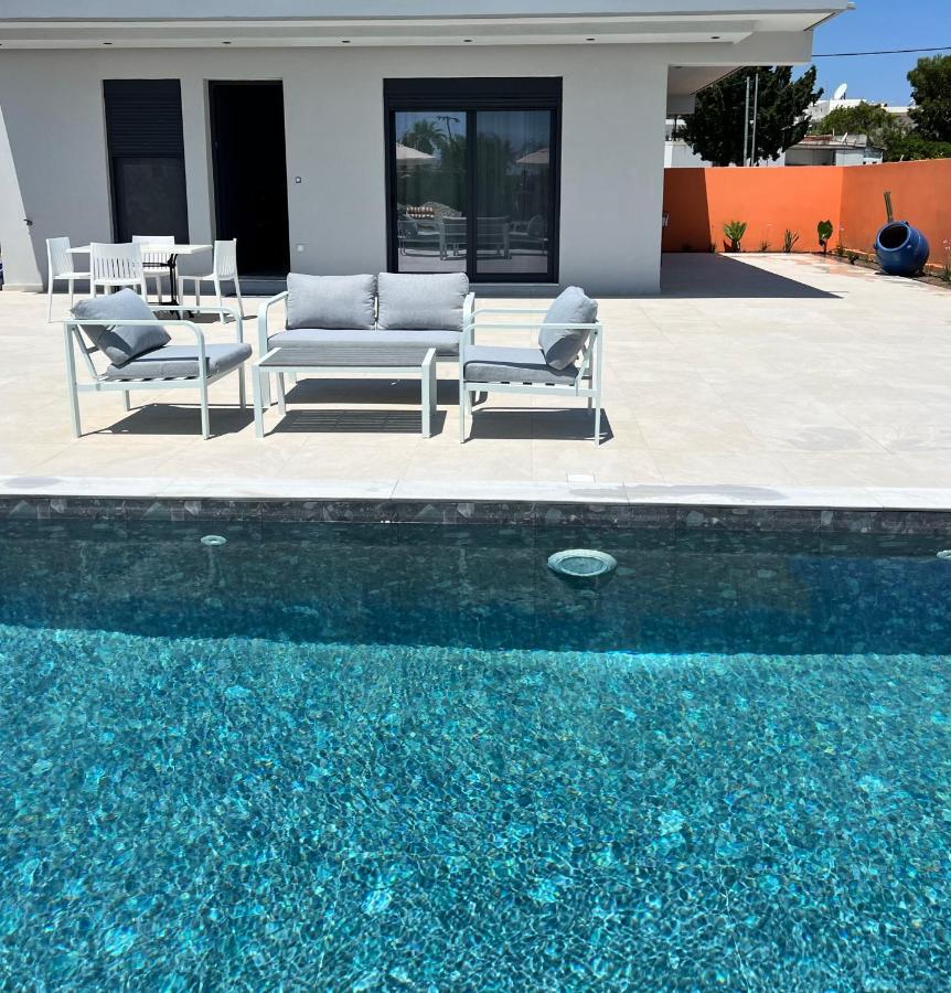 Cora May Central Villa With Private Pool 200M To The Beach Фалираки Экстерьер фото